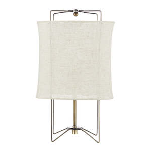 Homewares Living: Paden Linen Table Lamp