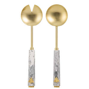 Utensils: Modern Bee Salad Servers