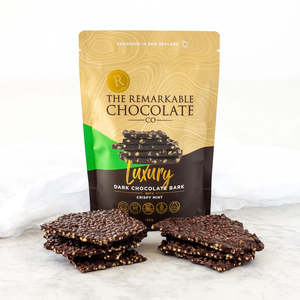 Pantry: Remarkable Chocolate Bark Crispy Mint 125g