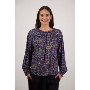 Apparel: Rumer Top Antique Leopard