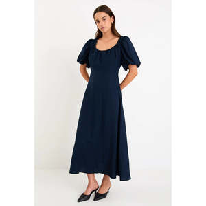 Apparel: Chorus Navy Maxi Dress