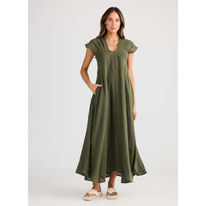 Sail Away Dress Olive