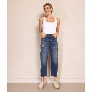 Apparel: Iza Jean Blue