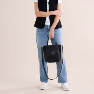 For Her: Mini Shopper Black
