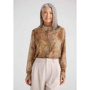 Onella Blouse Leopard