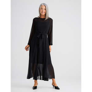 Onella Midi Dress Black