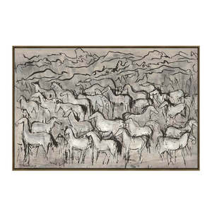 Heard Framed Canvas
