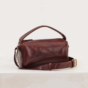 Bags Wallets: Small Bolster Bag Maple