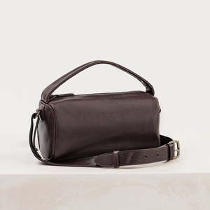 Small Bolster Bag Mahogany