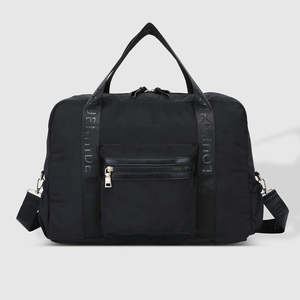 Jenny Nylon Travel Bag Black
