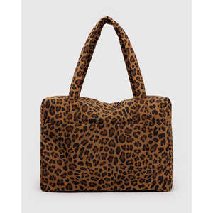 Bags Wallets: Baggu Large Cloud Carry-On Leopard