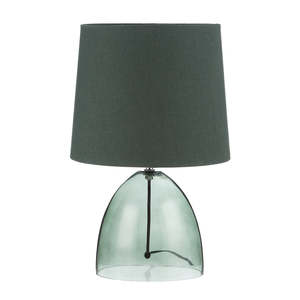 Telmo Glass Table Lamp Green