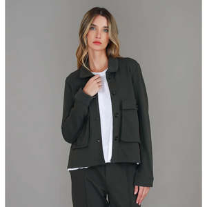 Caroll Utility Jacket Khaki