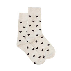 Footwear: Oat Heart Sock