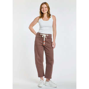 Carter Barrel Jean Chocolate