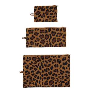 Bags Wallets: Baggu Go Pouch Set Leopard