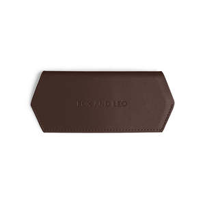 F&L Glasses Case Chocolate