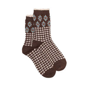 Socks: Woodland Check Sock