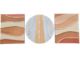 Textured Modern Triptych: Acrylic Painting in Browns & Blues