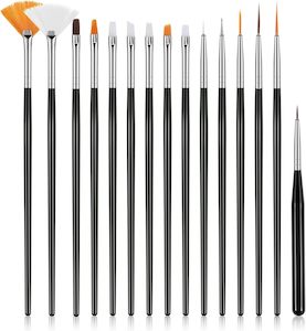 Painting Accessories: Cake Decorating & Nail Art Brush Kit | Food-Safe, Versatile, Gift Idea