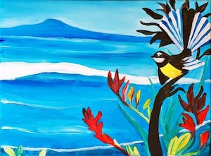 Dance of the fantail - Art In Bloom Academy