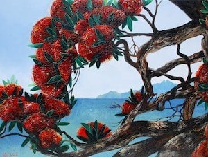 Products: Pohutukawa in Bloom - Art In Bloom Academy