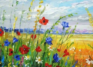 Wild flowers - Art In Bloom Academy