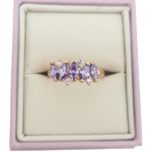Rings 1: Purple CZ Ring
