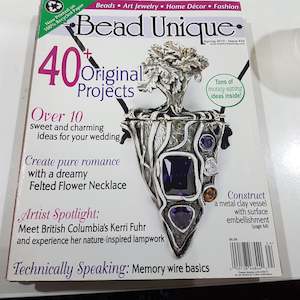 Craft Books Magazines: Pre Loved Bead Unique Magazine Issue 24 2010