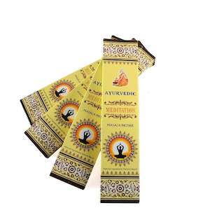 AYURVEDIC Meditation Incense Sticks