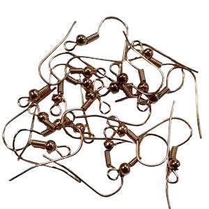 50pc B Grade Dark Gold Earring Hooks