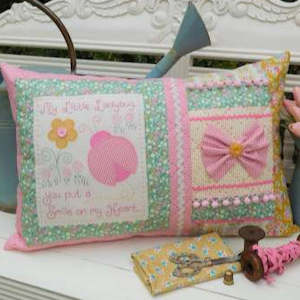 Scrapbooking Stickers: Little Ladybug – Sally Giblin- Rivendale – Cushion Pattern