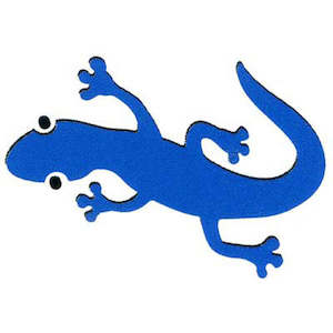 EZ Cut Gecko Double Embossing Plate