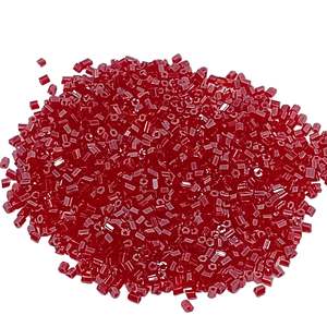 15g 11/0 Dark Red AB 2 Cut Seed Beads