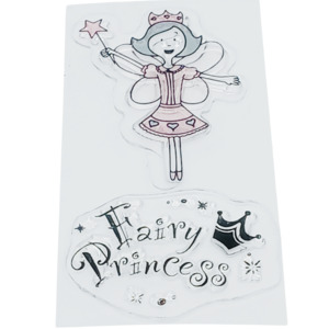 Fairy Princess Silicone Clear Stamp