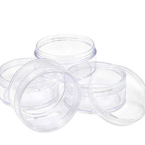 12pc 2.8cm Mini Round Plastic Containers