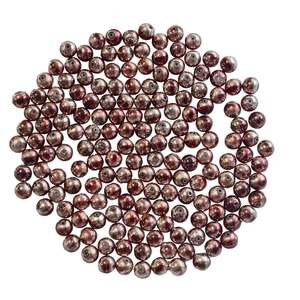 Acrylic Resin Wood: 6mm Metallic Pink & Grey Metal Beads