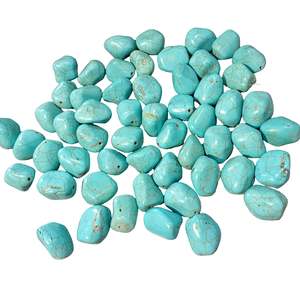 1pc Blue Howlite Chunky Nugget Bead