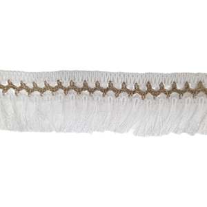 Trims: White Tassel Trim