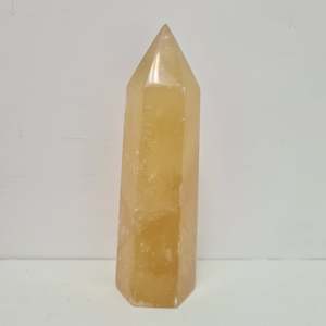 799g Honey Calcite Tower