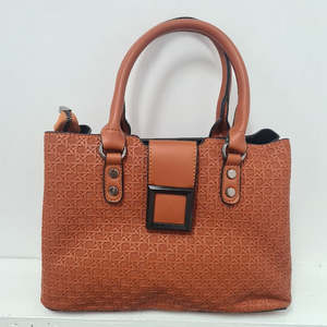 3pc Light Brown Handbag