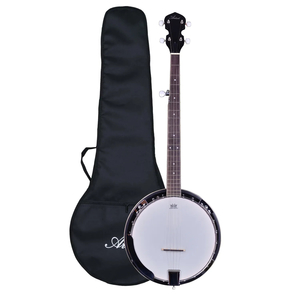Artist BJ01 5 String 24 Bracket Bluegrass Banjo w/ Geared 5th Tuner