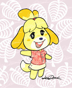 Products: Isabelle Mousepad Artistic Alchemy