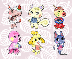 Products: Animal Crossing Mousepad Artistic Alchemy