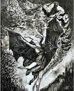 Products: Dancing with Bats Mousepad Artistic Alchemy