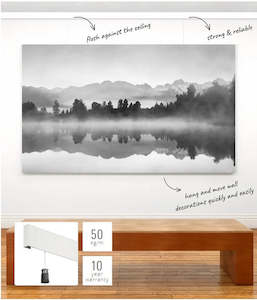 Wall Fixed: Click Rail Pro Wall Fixed Option