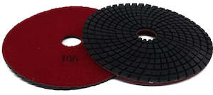 Hand Polishing Machine: 100mm & 125mm wet hand polishing pads.