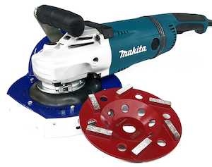Hand Concrete Grinders: 9" (230mm) Makita Concrete Grinder Packages