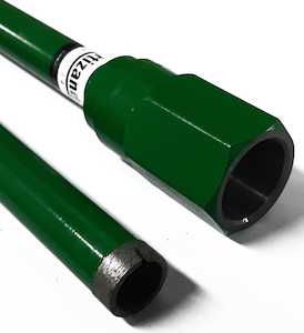 KRE Wet Core Drill Bits, Crowned. With 1 ¼" thread, 12 - 42 mm dia.