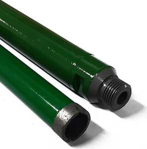 KRE Wet Core Drill Bits, Crowned. With ½" thread, 30 - 42 mm dia.